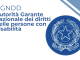 Online il sito del Garante nazionale diritti persone con disabilita